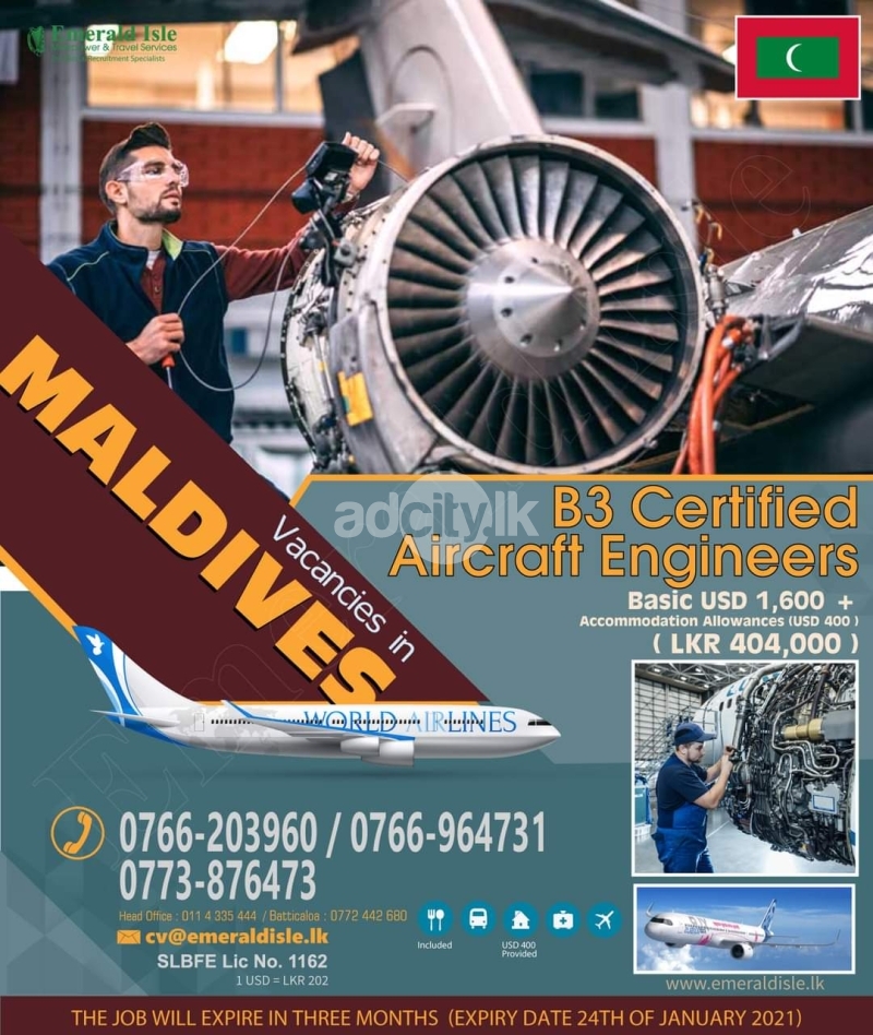 aircraft-engineer-adcity-lk-sri-lanka-s-biggest-marketplace