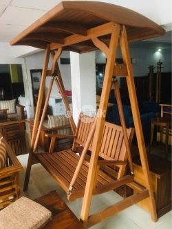 Swing teak use outside