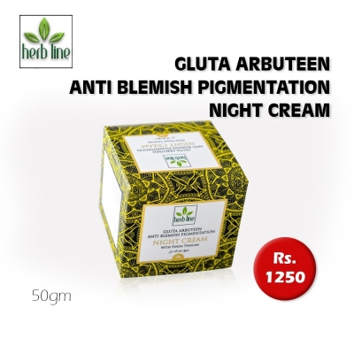 Gluta Arbuteen Anti Blemish Pigmentation Night Cream