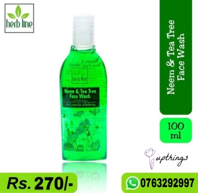 Neem & tea tree face wash