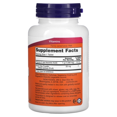 NOW Foods, C -1000, 100 Tablets